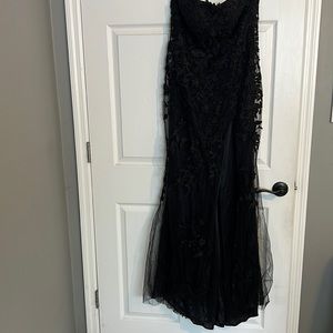 prom dress, size 8, corset back
